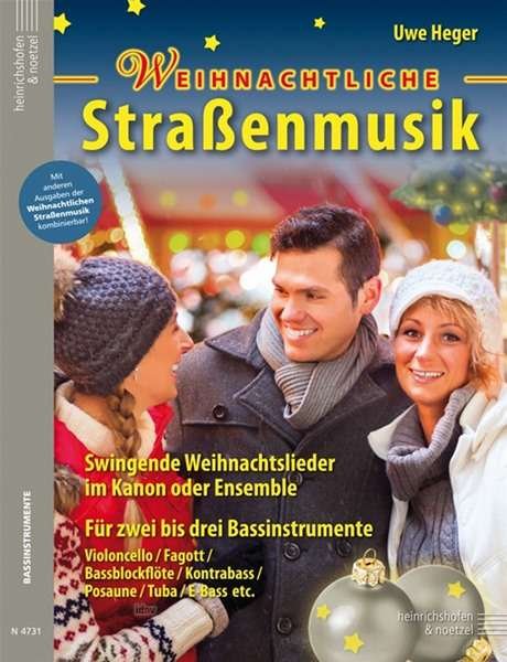 Cover for Heger · Weihnachtliche Straßenmusik,Bass (Buch)