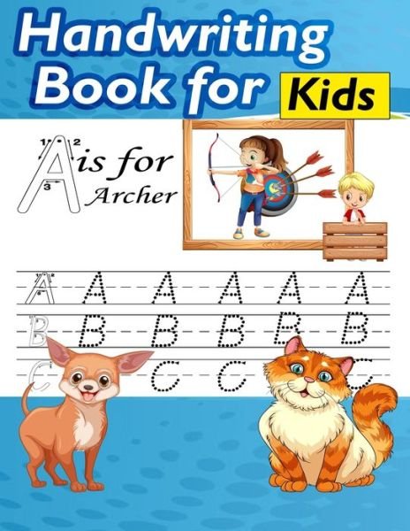 Cover for Bd Press · Handwriting book for kids (Paperback Bog) (2020)