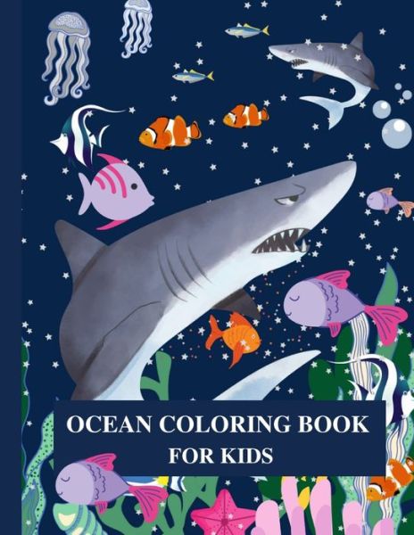 Cover for Clarissa Ann · Ocean Coloring Book for Kids (Paperback Book) (2020)