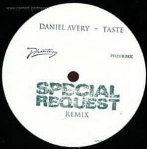 Cover for Daniel Avery · Taste ( Special Request Remix ) (12&quot;) (2012)