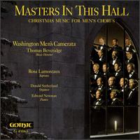 Masters in This Hall: Christmas Music Men's Choru - Washington Men's Camerata / Beveridge / Lamoreaux - Music - GOT - 0000334906320 - September 19, 1994