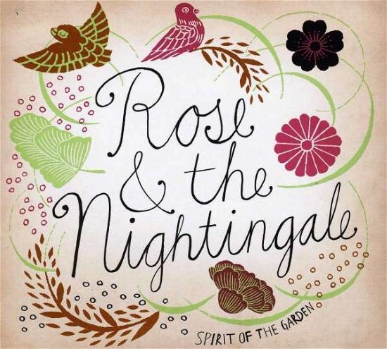 Cover for Rose &amp; the Nightingale · Spirit of the Garden (CD) (2013)