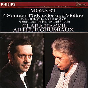 Cover for Mozart / Haskil / Grumiaux · Sonatas for Violin &amp; Piano (CD) (1990)