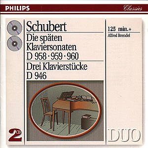 Schubert: The Last Three Piano Sonatas - Alfred Brendel - Musikk - PHILIPS - 0028943870320 - 31. desember 1993