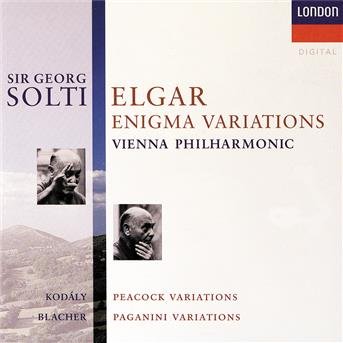 Cover for Solti Georg / Wiener P. O. · Elgar: Enigma Variations (CD) (2001)