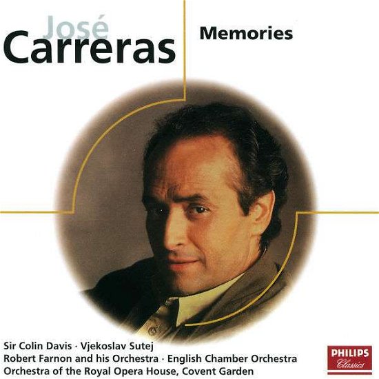 Cover for Jose Carreras · Memories (CD) (1999)