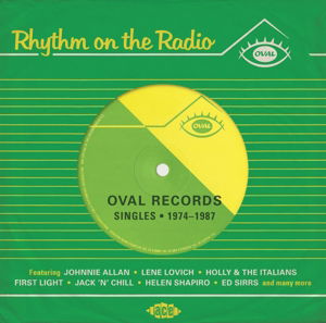 Cover for Rhythm on the Radio; Oval Records 74-87 · Rhythm on the Radio (CD) (2016)