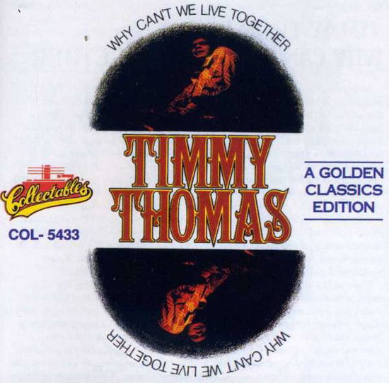 Cover for Timmy Thomas · Why Can't We Live Together (CD) (1993)