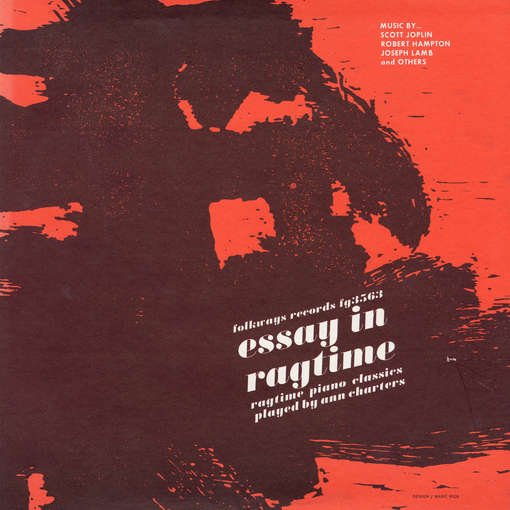 Cover for Ann Charters · Essay in Ragtime: Ragtime Piano Classics (CD) (2012)