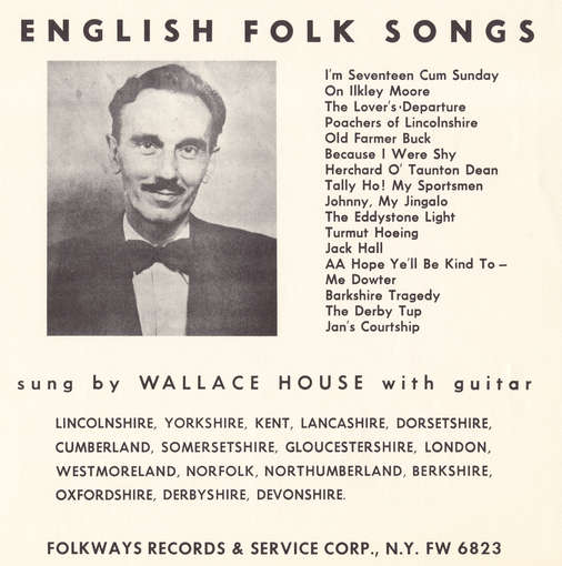 Cover for Wallace House · English Folk Songs (CD) (2012)