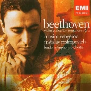 Beethoven: Violin Concerto / R - Vengerov / Rostropovich / Lond - Música - EMI - 0094633640320 - 1 de marzo de 2006