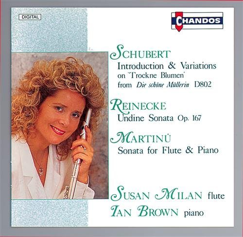 Schubertreinecke Works For Flute - Susan Milan & Ian Brown - Music - CHANDOS - 0095115882320 - July 1, 1994