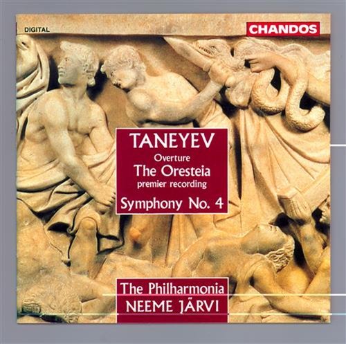 Taneyev / Jarvi / Philharmonia Orchestra · Symphony 4 (CD) (1992)