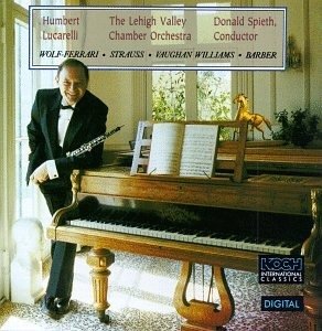 Cover for Samuel Barber  · Conzonetta Per Oboe E Archi (CD)