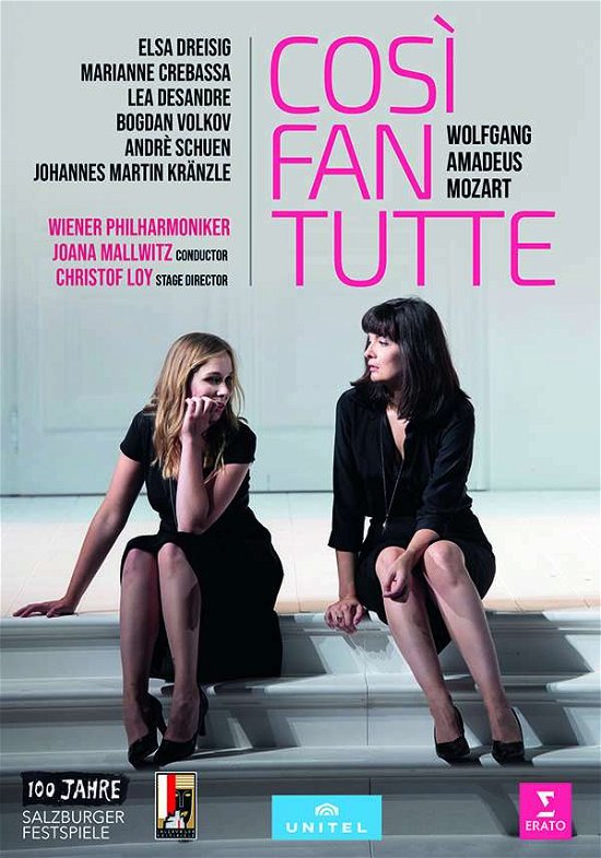 Cover for Dreisig, Elsa / Marianne Crebassa / Wiener Philharmoniker / Joana Mallwitz · Mozart: Cosi Fan Tutte (DVD) (2021)
