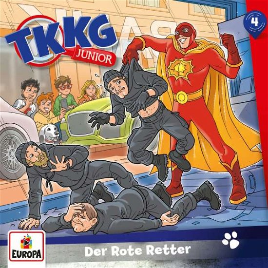 Cover for Tkkg Junior · Der Rote Retter (CD) (2018)