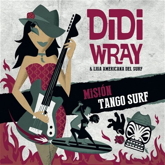 Cover for Wray, Didi &amp; Liga Americana Del Surf · Mision Tango Surf (CD) (2019)