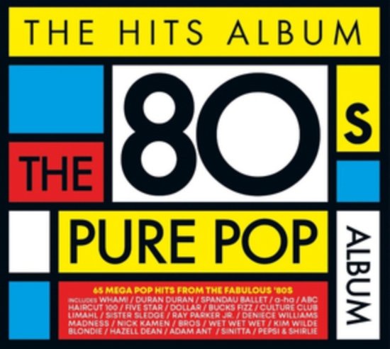 Cover for Hits Album: The 80's Pure Pop Album (CD) (2023)