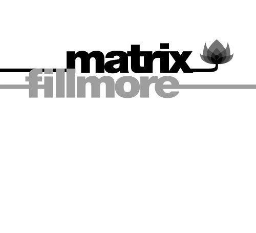 Cover for Matrix Fillmore 2 / Various (CD) (2006)