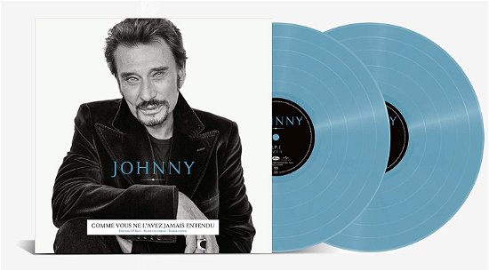 Cover for Johnny Hallyday · Johnny (2lp Blue) (LP) [Coloured, Limited edition] (2019)