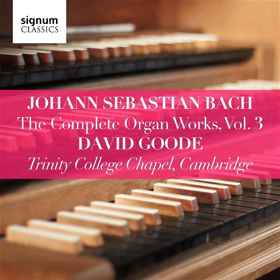 Cover for Bach,j.s. / Goode · Complete Organ Works 3 (CD) (2017)