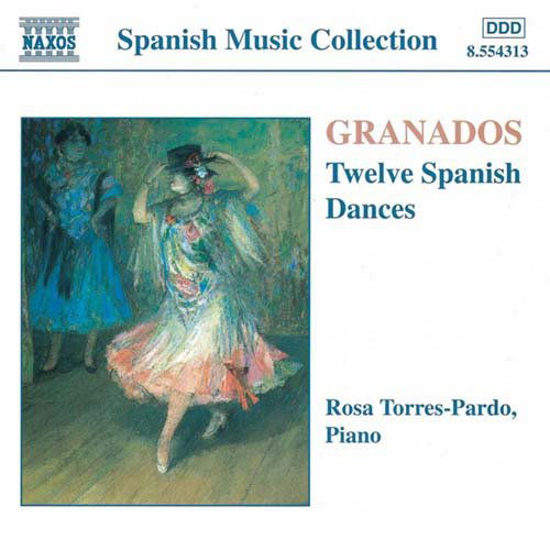 Granadostwelve Spanish Dances - Rosa Torres Pardo - Musik - NAXOS - 0636943431320 - 1 september 1998
