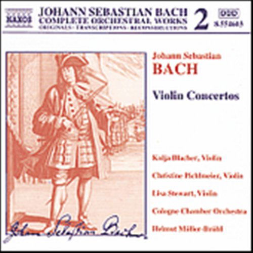 Violin Concertos 2 - Johann Sebastian Bach - Musikk - NAXOS - 0636943460320 - 27. juni 2000