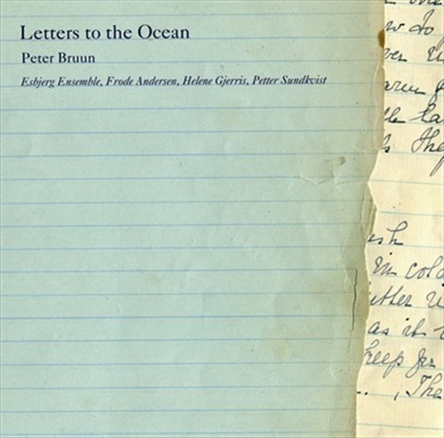 Cover for Bruun / Esbjerg Ensemble / Gjerris / Andersen · Letters to the Ocean (CD) (2011)