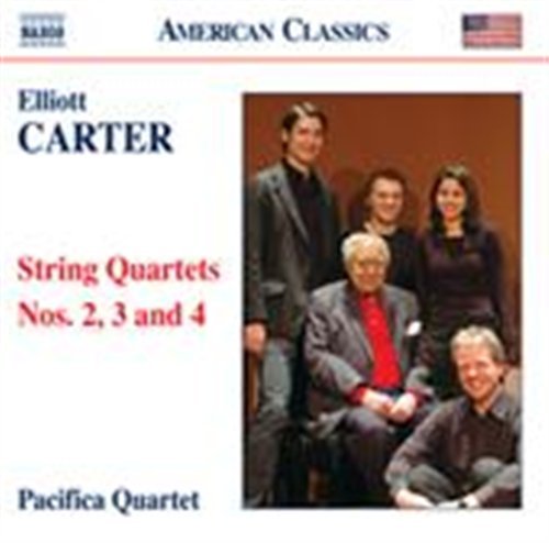 String Quartets No.2-4 - E. Carter - Muziek - NAXOS - 0636943936320 - 6 maart 2009