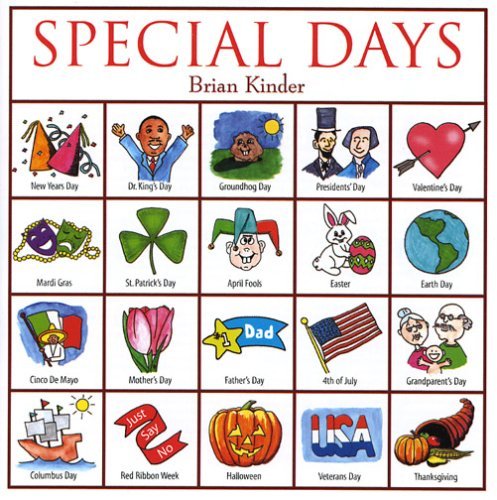 Special Days - Brian Kinder - Musik - Kindersongs.Com - 0659057371320 - 14. april 2004