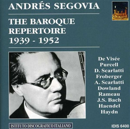 Cover for Andres Segovia · Baroque Repertoire (1939-52) (CD) (2003)