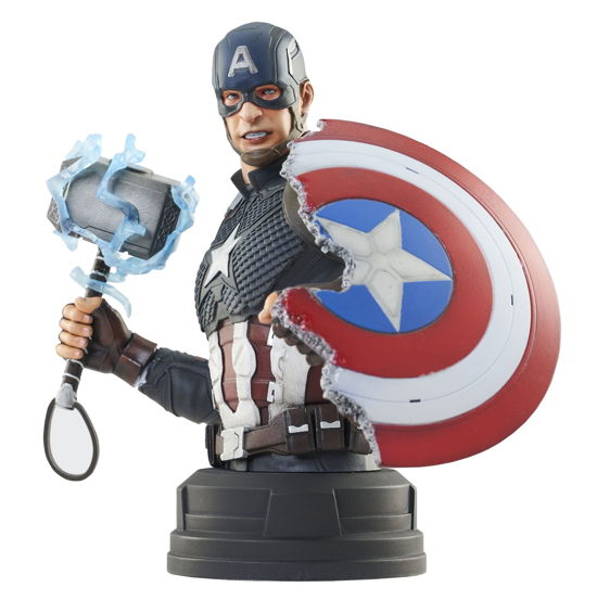 Marvel Avengers Endgame Captain America Bust - Diamond Select - Merchandise - Diamond Select Toys - 0699788840320 - 29. februar 2024