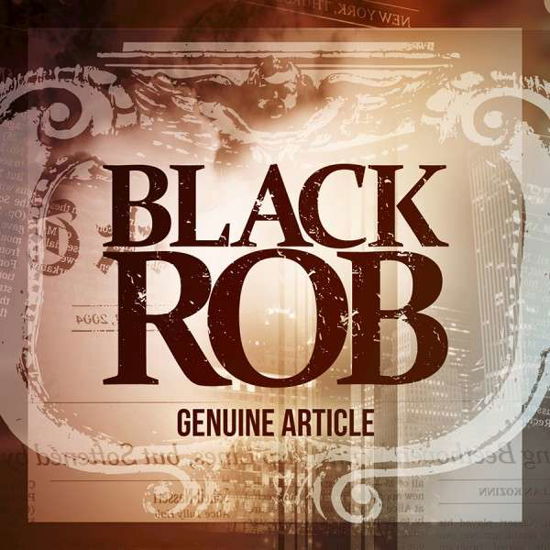 Cover for Black Rob · Genuine Article (CD) (2015)