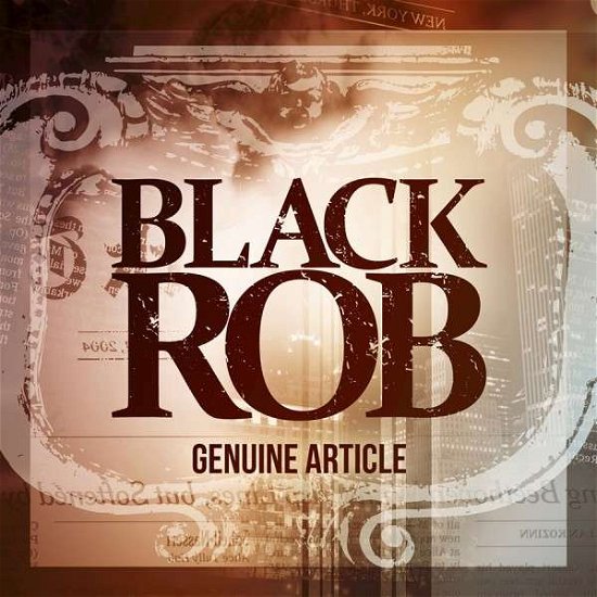 Genuine Article - Black Rob - Musikk - SLIM STYLE - 0705438008320 - 28. april 2015