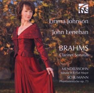 Cover for Brahms / Johnson / Lenehan · Clarinet Sonatas (CD) (2012)