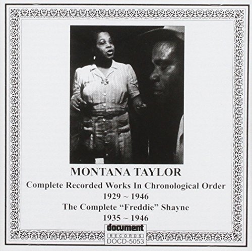 Cover for Montana Taylor · 1929 - 1946 (CD) (2002)