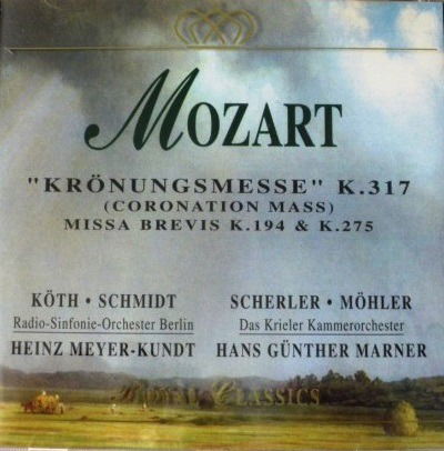 Mozart-coronation Mass - Mozart - Music -  - 0724348618320 - 