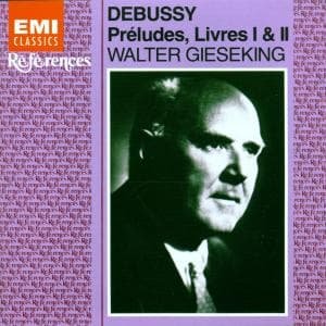 Cover for Gieseking Walter · Debussy: Préludes I &amp; II (CD) (2003)