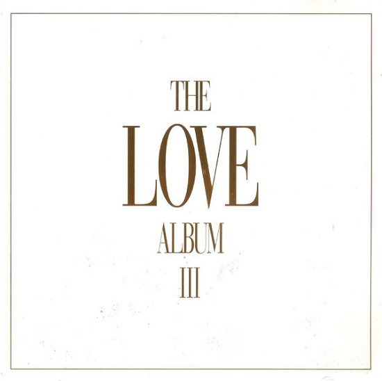Cover for Various Artists · The Love Album Vol. 3 (CD) (1996)