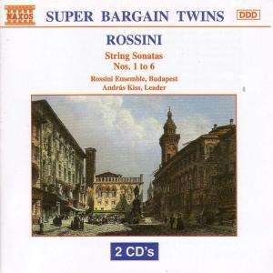 String Sonatas 1-6 - Gioachino Rossini - Musiikki - NAXOS - 0730099122320 - tiistai 10. elokuuta 2004