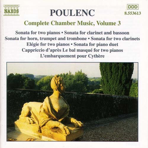 Cover for Tharaud / Chaplin / Spaendonck · Poulenc / Complete Chamber Music - Vol. 3 (CD) (2000)