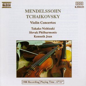 Violin Concerti - Tchaikovsky / Mendelssohn - Muzyka - NCL - 0730099515320 - 30 czerwca 1992