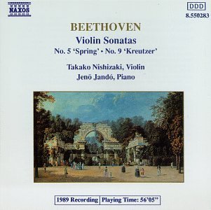 Cover for David Zinman · Violin Sonatas No.5 &amp; 9 (CD) (1991)