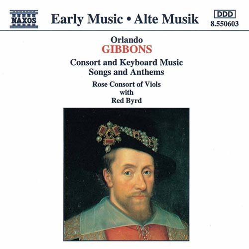 Cover for Gibbons / Byrd / Rose Consort of Viols · Works for Violin (CD) (1994)