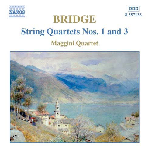 Bridge String Quartets Nos 1  3 - Maggini Quartet - Musiikki - NAXOS - 0747313213320 - maanantai 1. syyskuuta 2003