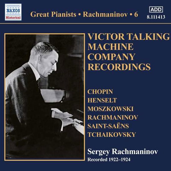 Cover for Sergey Rachmaninov · Complete Solo Piano Recordings Vol.6 (CD) (2020)