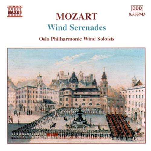 Wind Serenades - Wolfgang Amadeus Mozart - Musiikki - NAXOS - 0747313594320 - torstai 28. helmikuuta 2002