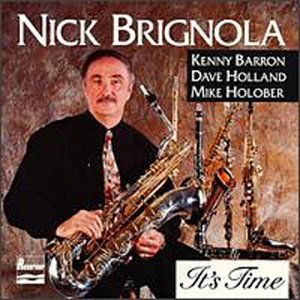 Cover for Nick Brignola · It's Time (CD) (2023)