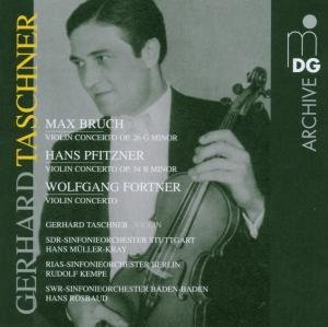 Violin Concerto - Taschner / Fortner / Bruch / Pfitzner - Musik - MDG - 0760623144320 - 26. juni 2007