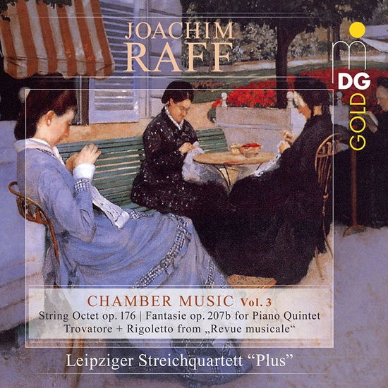 Cover for Leipziger Streichquartett · Raff:Chamber Music Vol. 3 (world Premiere Recording) (CD) (2023)